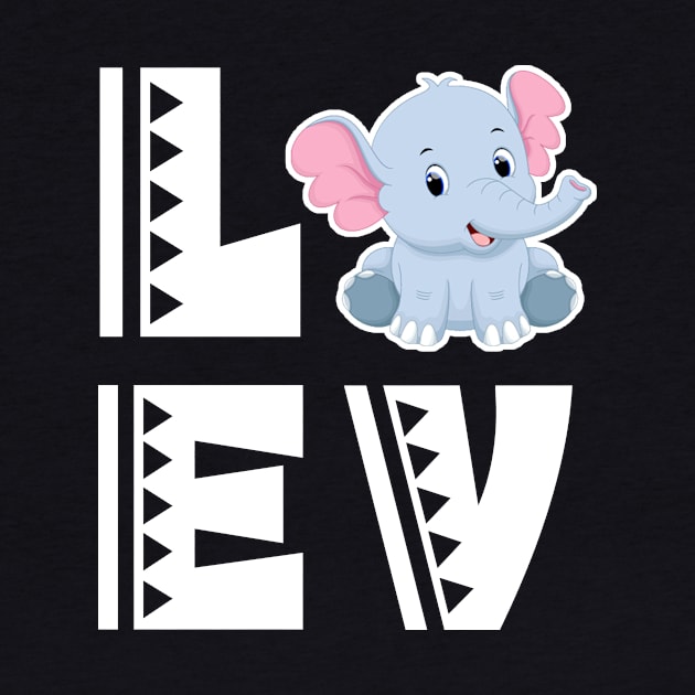 Cute love elephant t shirt funny elephant lover gifts for kids by franzaled